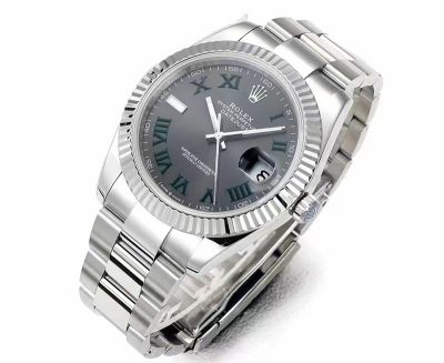 C Factory ROLEX 904L Steel Grey 41MM Watch